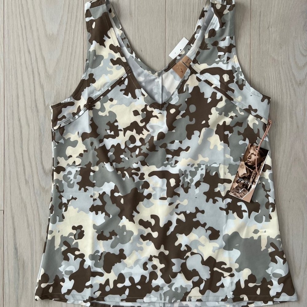Indyeva Halka II Tank Top Bull Water Camo ( XS )